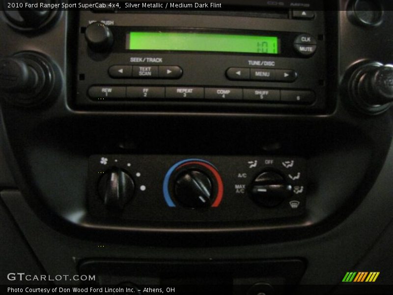 Silver Metallic / Medium Dark Flint 2010 Ford Ranger Sport SuperCab 4x4