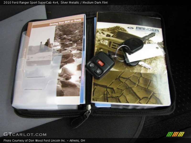 Silver Metallic / Medium Dark Flint 2010 Ford Ranger Sport SuperCab 4x4