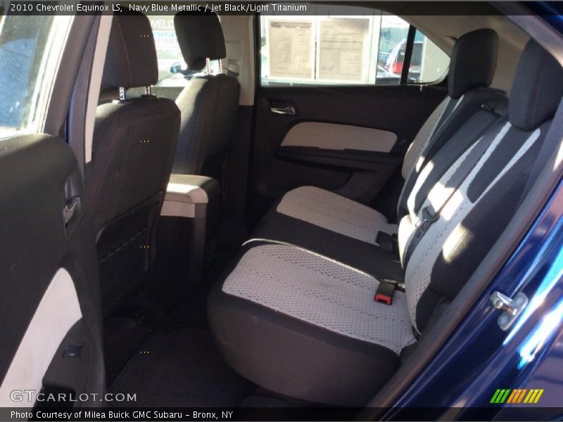 Navy Blue Metallic / Jet Black/Light Titanium 2010 Chevrolet Equinox LS