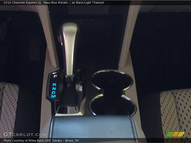 Navy Blue Metallic / Jet Black/Light Titanium 2010 Chevrolet Equinox LS
