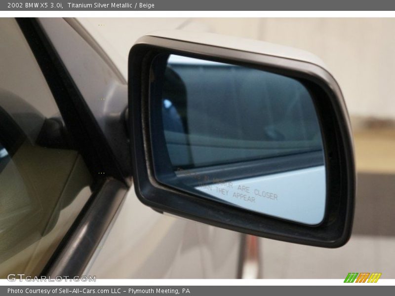 Titanium Silver Metallic / Beige 2002 BMW X5 3.0i