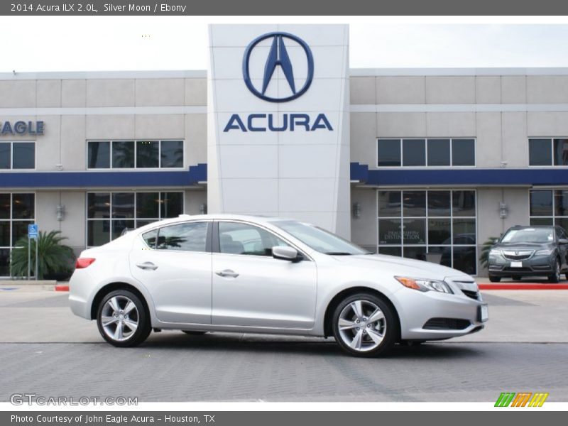 Silver Moon / Ebony 2014 Acura ILX 2.0L