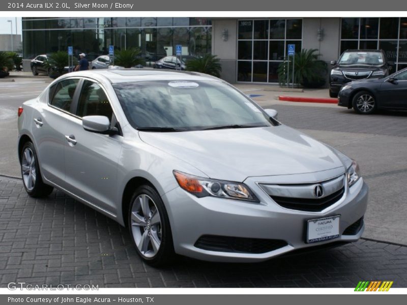 Silver Moon / Ebony 2014 Acura ILX 2.0L