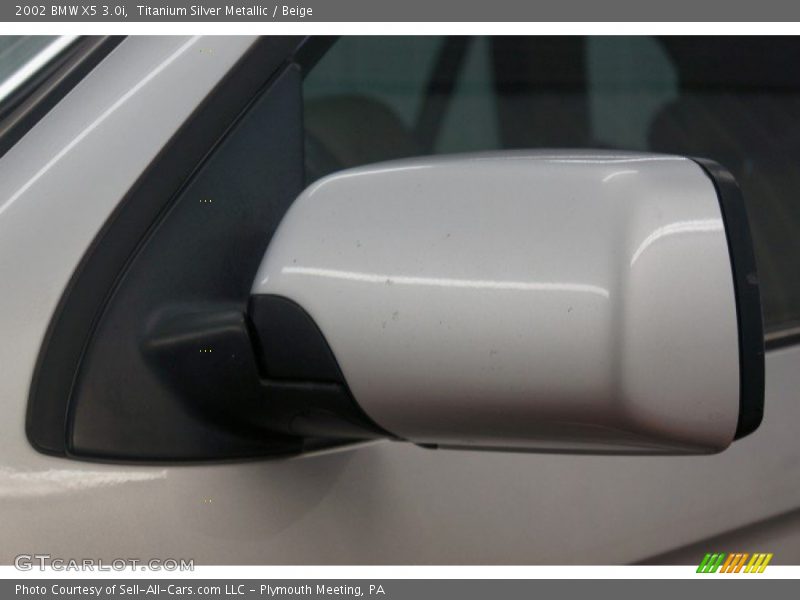 Titanium Silver Metallic / Beige 2002 BMW X5 3.0i