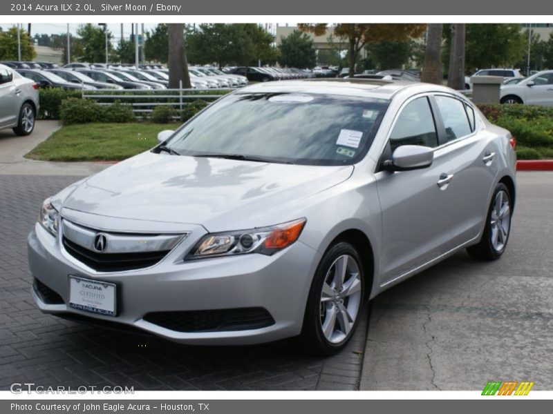 Silver Moon / Ebony 2014 Acura ILX 2.0L