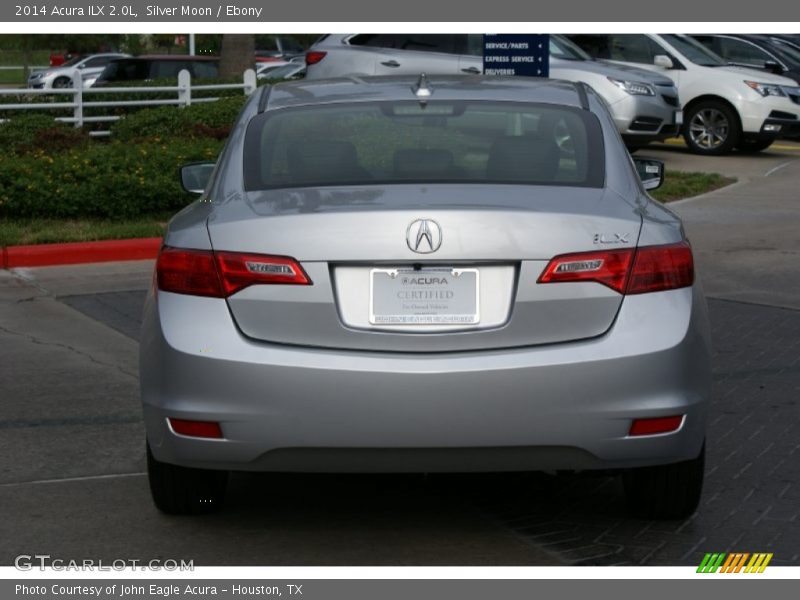 Silver Moon / Ebony 2014 Acura ILX 2.0L