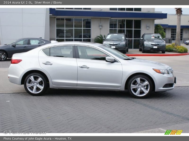 Silver Moon / Ebony 2014 Acura ILX 2.0L