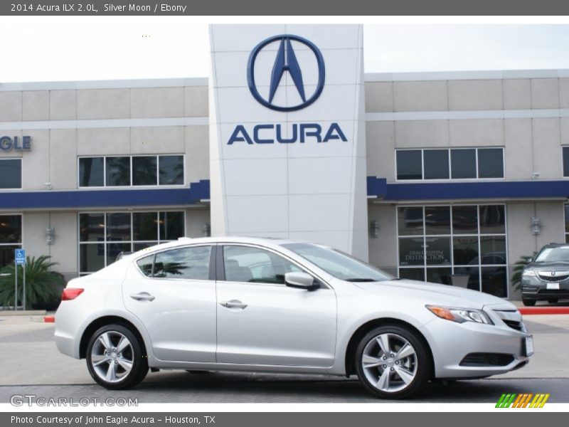 Silver Moon / Ebony 2014 Acura ILX 2.0L