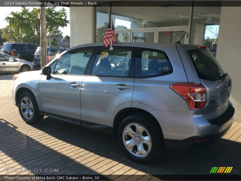 Ice Silver Metallic / Black 2014 Subaru Forester 2.5i