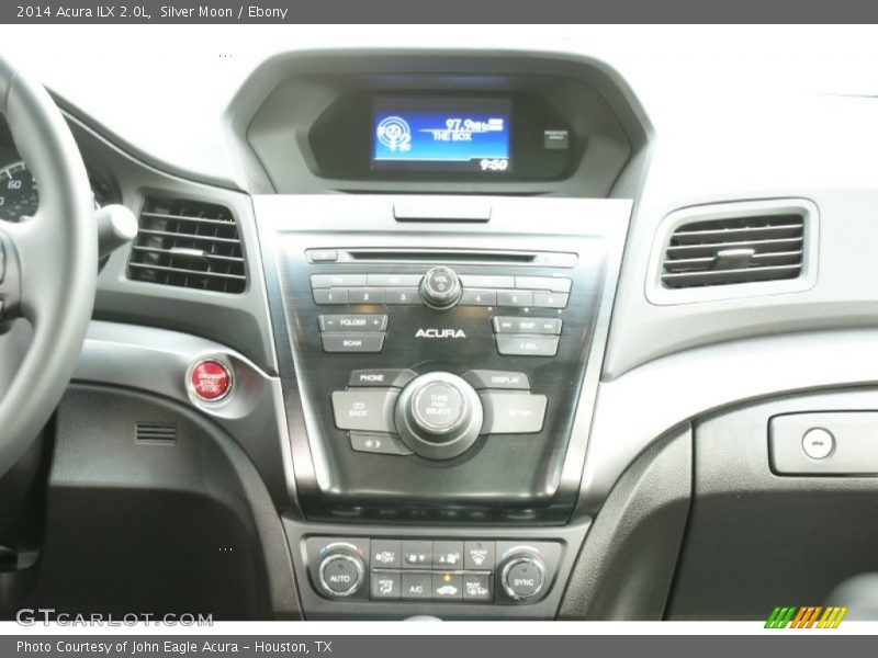 Silver Moon / Ebony 2014 Acura ILX 2.0L