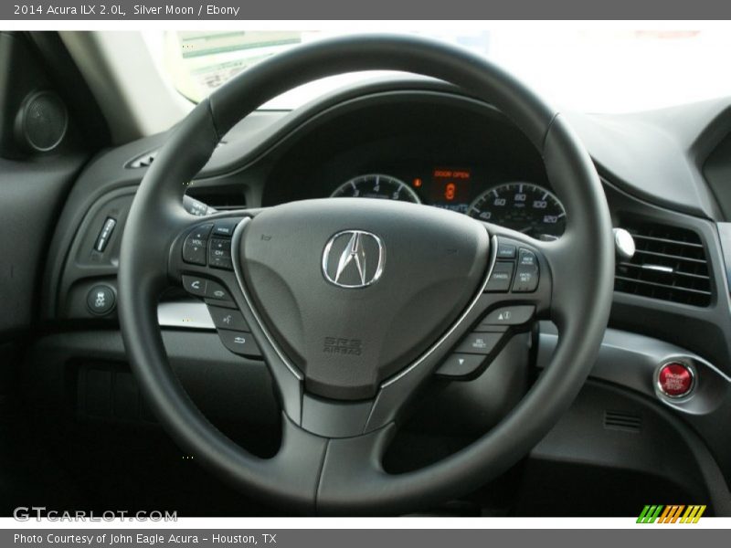 Silver Moon / Ebony 2014 Acura ILX 2.0L