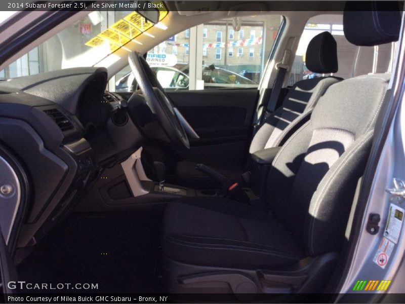 Ice Silver Metallic / Black 2014 Subaru Forester 2.5i