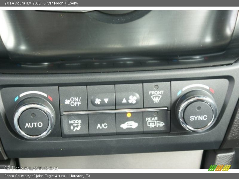 Silver Moon / Ebony 2014 Acura ILX 2.0L