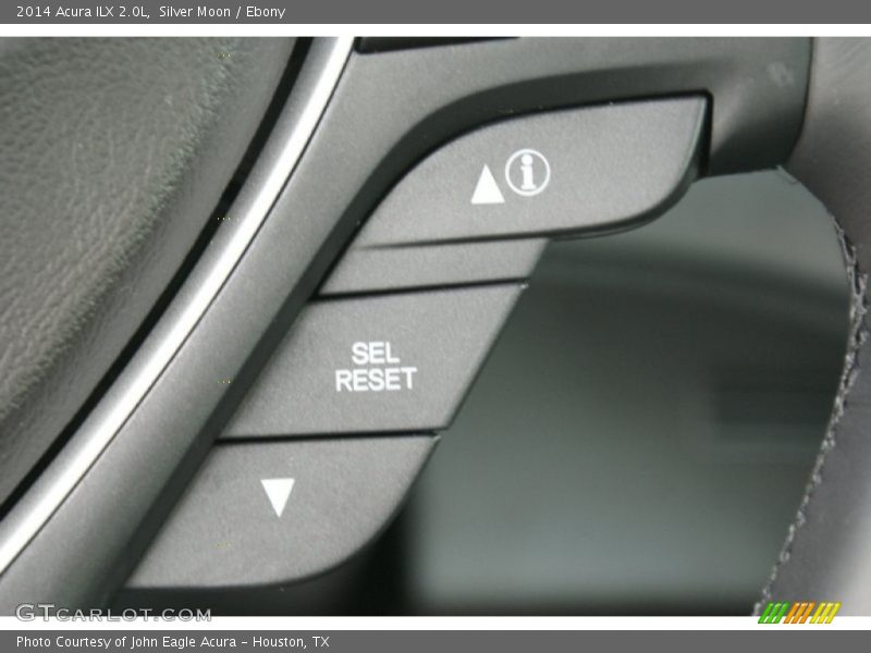 Silver Moon / Ebony 2014 Acura ILX 2.0L