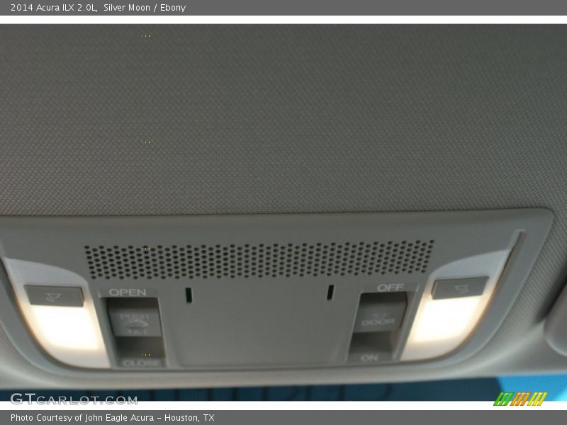 Silver Moon / Ebony 2014 Acura ILX 2.0L