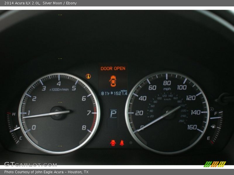 Silver Moon / Ebony 2014 Acura ILX 2.0L