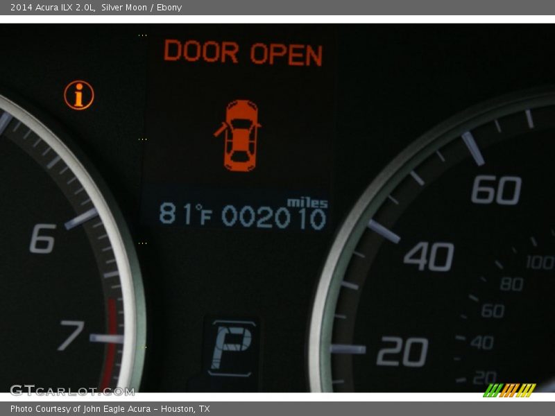 Silver Moon / Ebony 2014 Acura ILX 2.0L