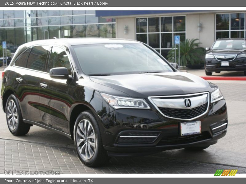 Crystal Black Pearl / Ebony 2015 Acura MDX Technology