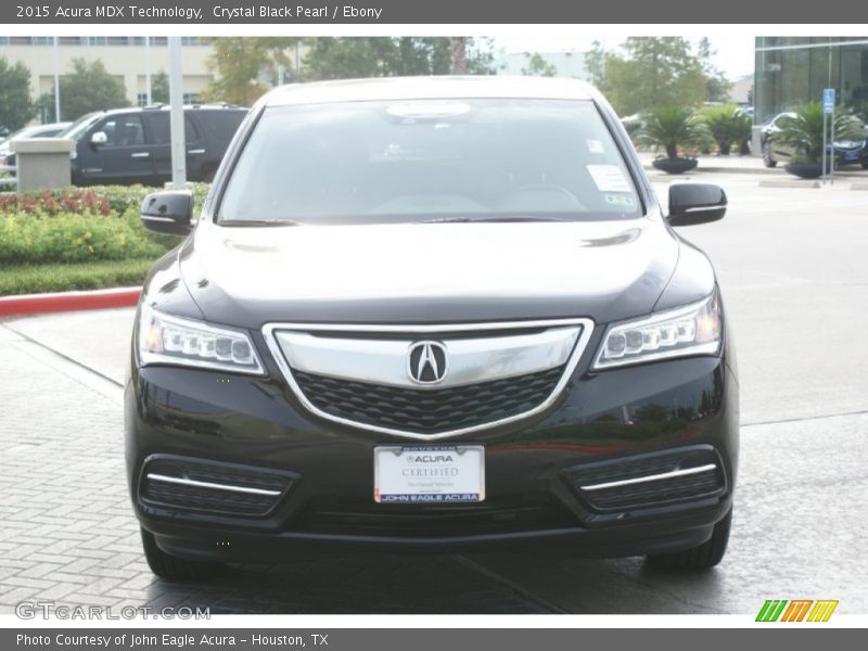 Crystal Black Pearl / Ebony 2015 Acura MDX Technology