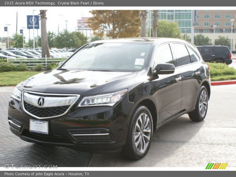 Crystal Black Pearl / Ebony 2015 Acura MDX Technology