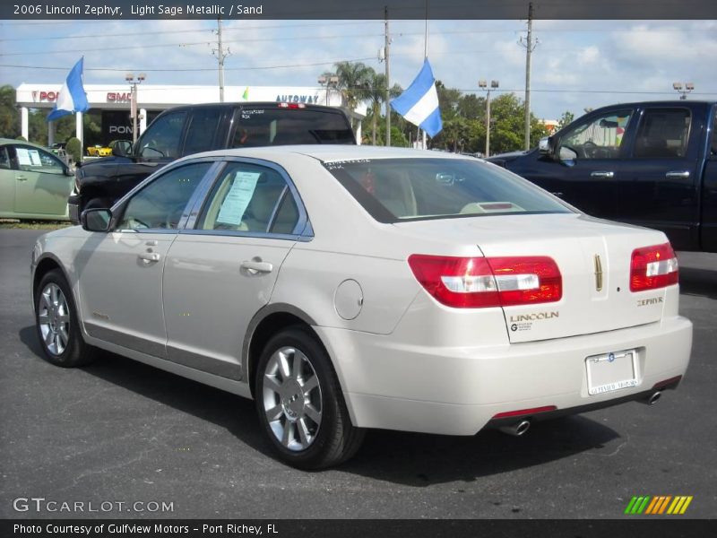 Light Sage Metallic / Sand 2006 Lincoln Zephyr