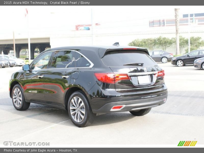 Crystal Black Pearl / Ebony 2015 Acura MDX Technology
