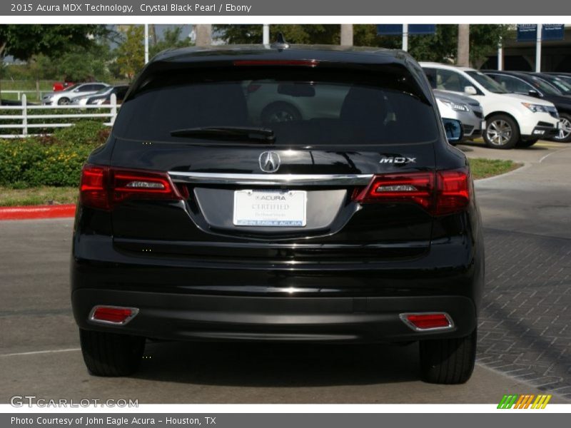 Crystal Black Pearl / Ebony 2015 Acura MDX Technology