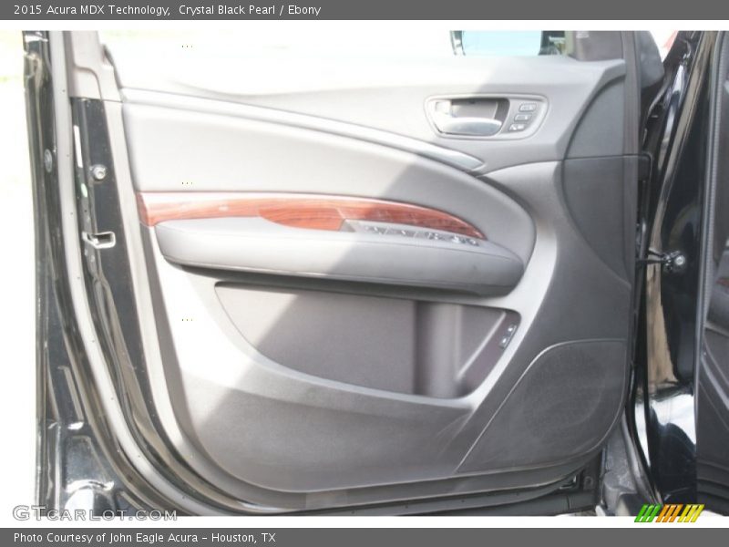 Crystal Black Pearl / Ebony 2015 Acura MDX Technology