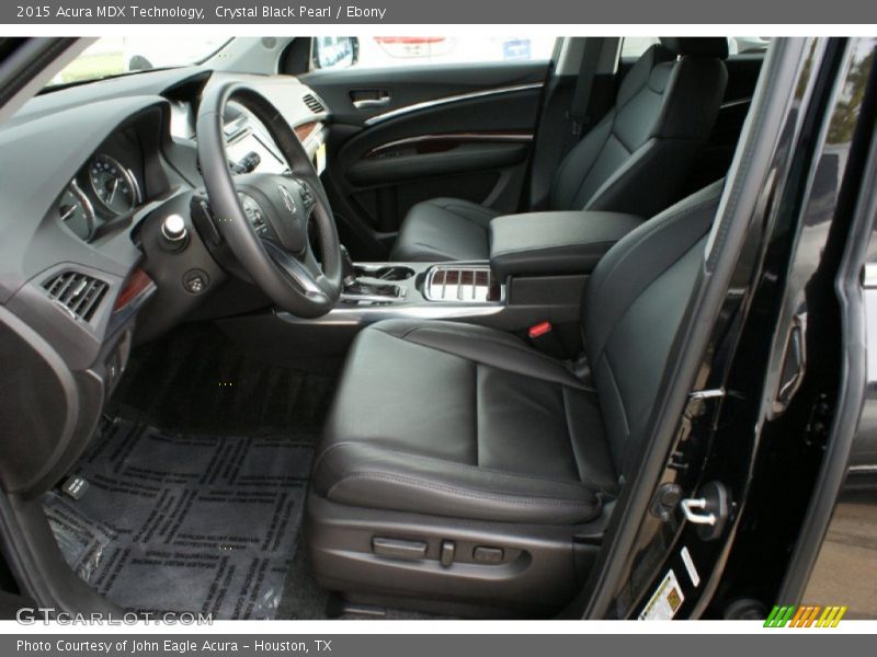 Crystal Black Pearl / Ebony 2015 Acura MDX Technology