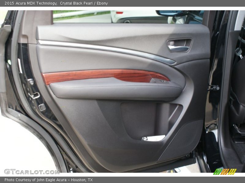 Crystal Black Pearl / Ebony 2015 Acura MDX Technology