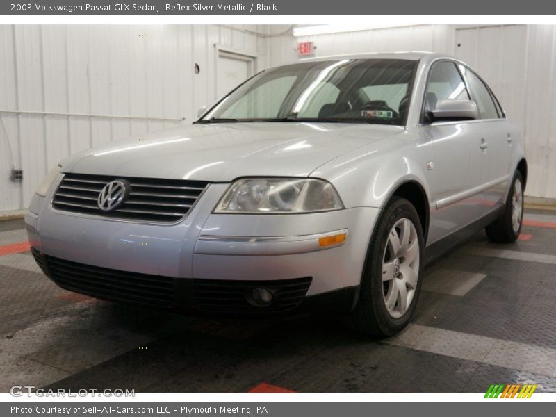 Reflex Silver Metallic / Black 2003 Volkswagen Passat GLX Sedan