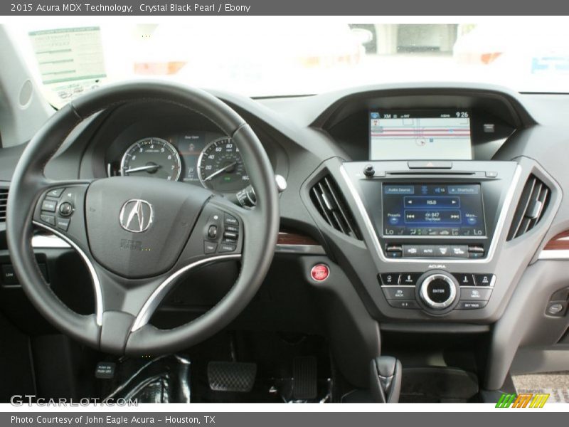 Crystal Black Pearl / Ebony 2015 Acura MDX Technology