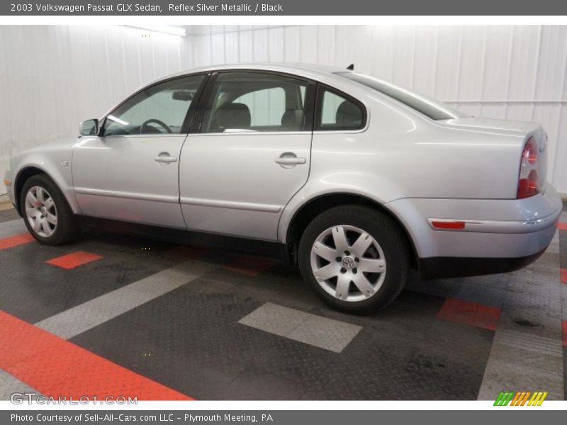 Reflex Silver Metallic / Black 2003 Volkswagen Passat GLX Sedan