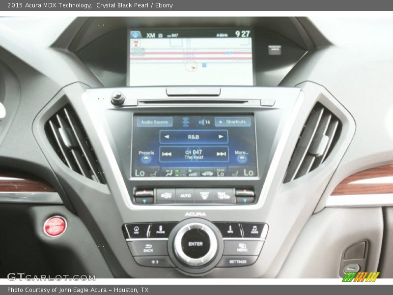 Crystal Black Pearl / Ebony 2015 Acura MDX Technology