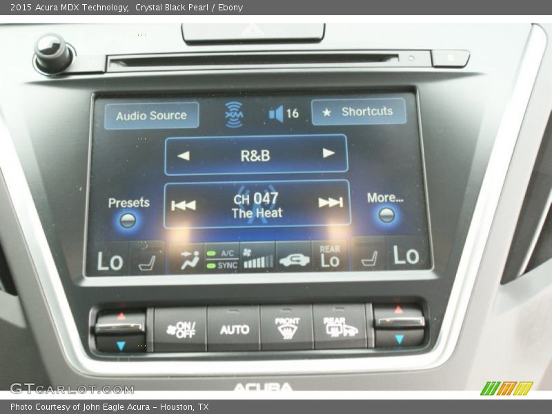 Crystal Black Pearl / Ebony 2015 Acura MDX Technology