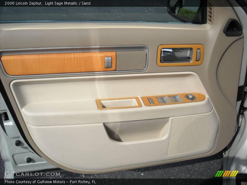 Light Sage Metallic / Sand 2006 Lincoln Zephyr