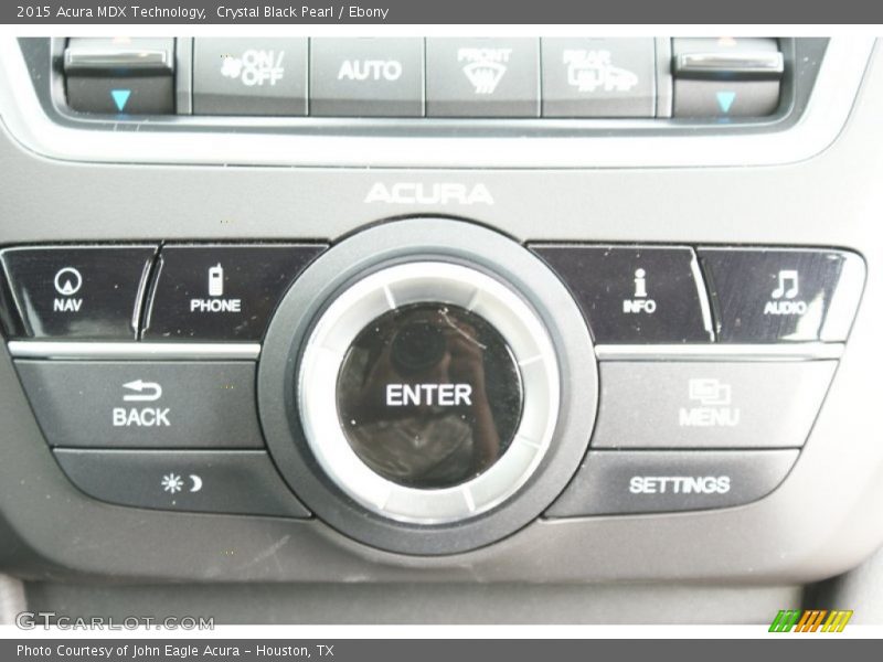 Crystal Black Pearl / Ebony 2015 Acura MDX Technology