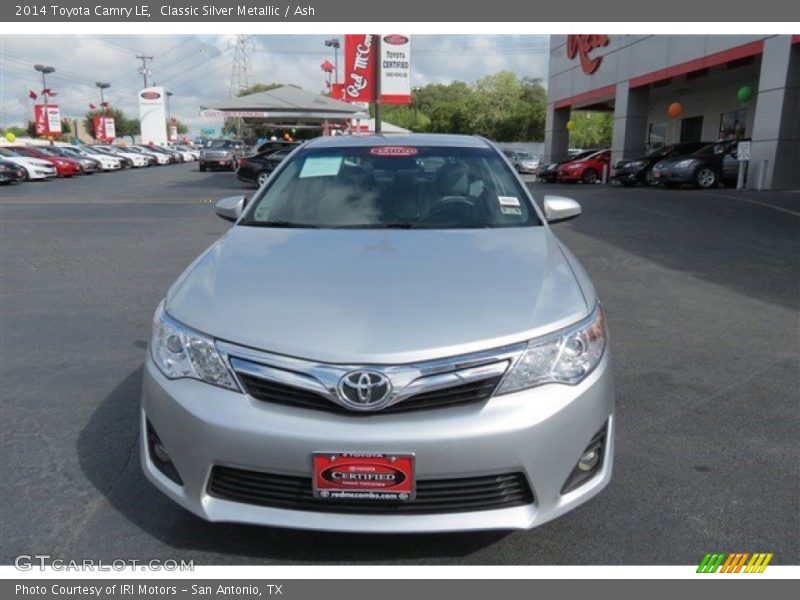 Classic Silver Metallic / Ash 2014 Toyota Camry LE