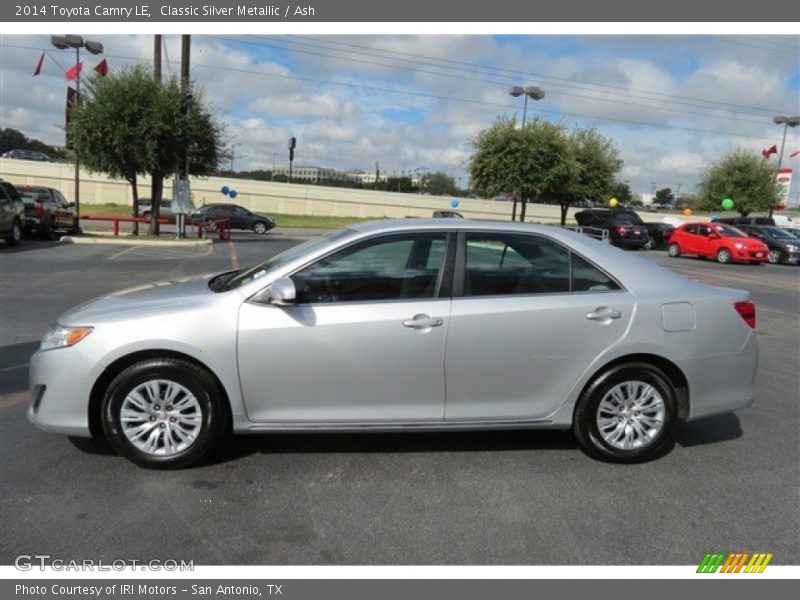 Classic Silver Metallic / Ash 2014 Toyota Camry LE