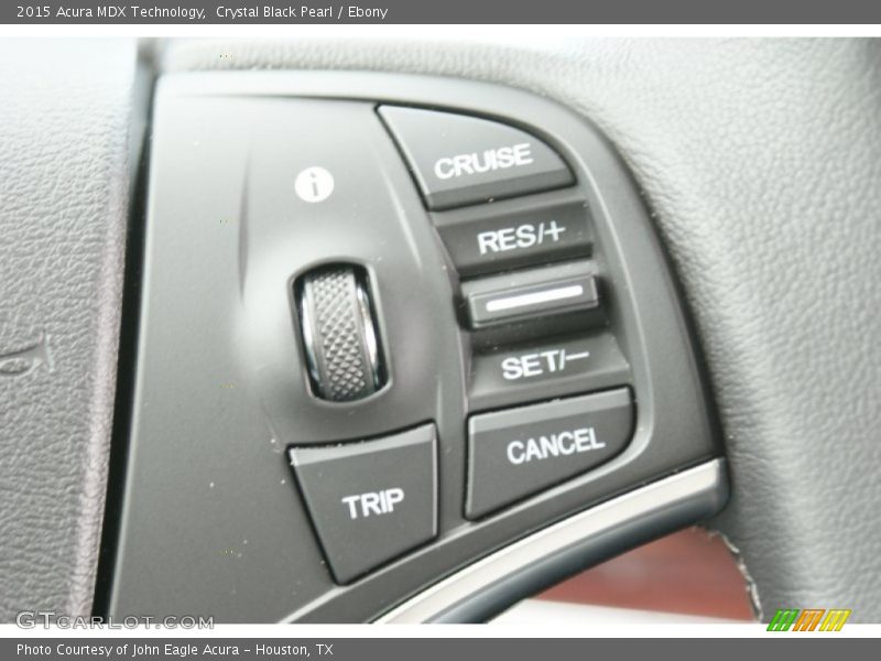 Crystal Black Pearl / Ebony 2015 Acura MDX Technology