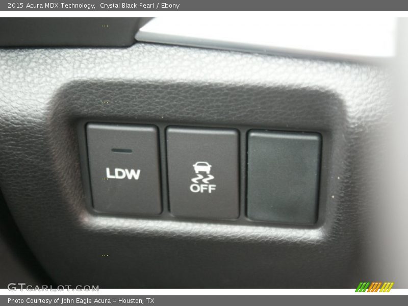 Crystal Black Pearl / Ebony 2015 Acura MDX Technology