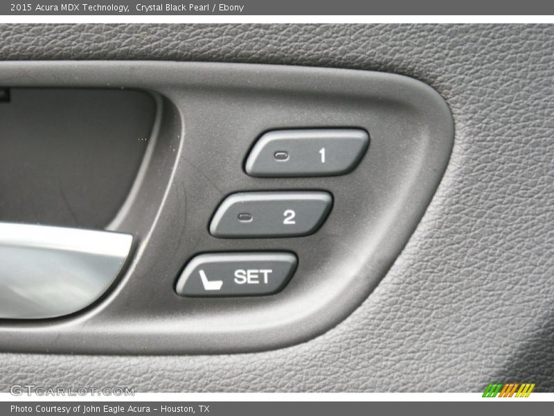 Crystal Black Pearl / Ebony 2015 Acura MDX Technology