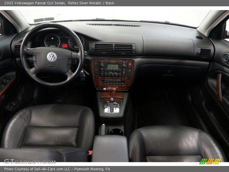 Reflex Silver Metallic / Black 2003 Volkswagen Passat GLX Sedan