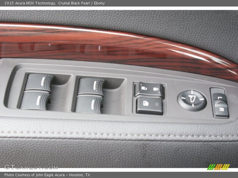 Crystal Black Pearl / Ebony 2015 Acura MDX Technology