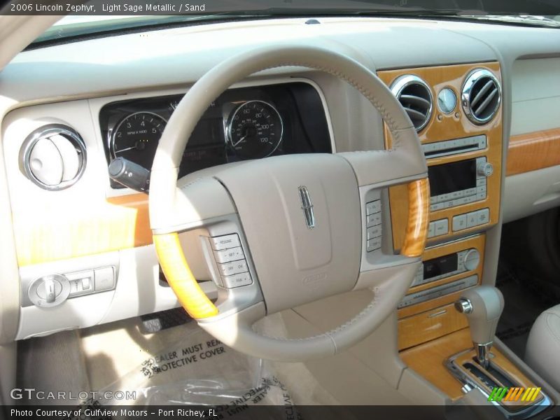 Light Sage Metallic / Sand 2006 Lincoln Zephyr