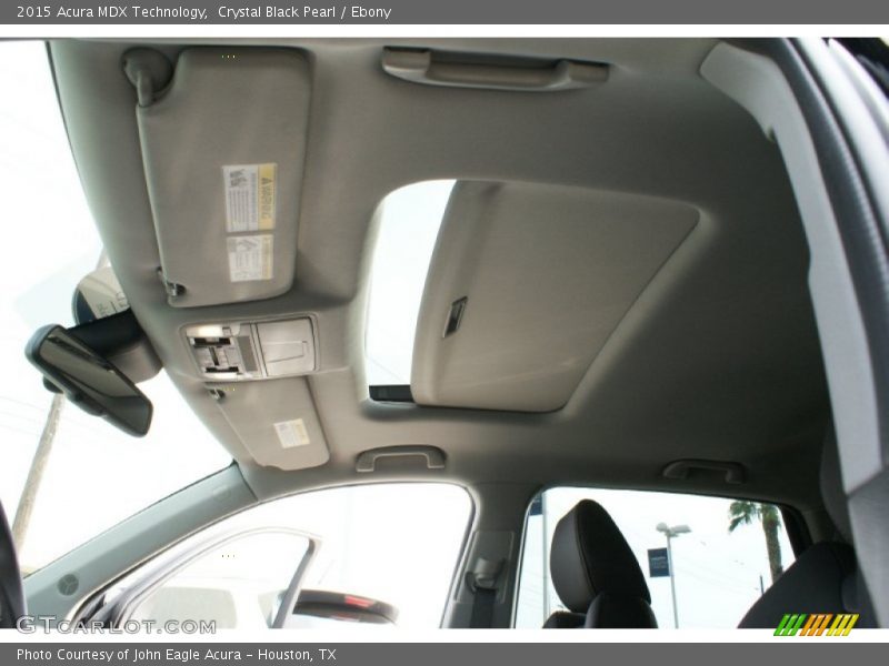Crystal Black Pearl / Ebony 2015 Acura MDX Technology