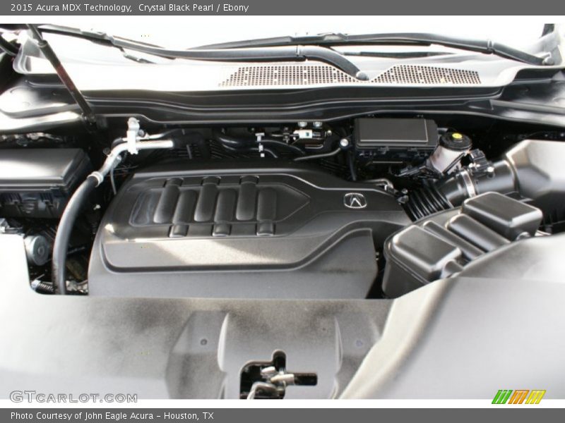 Crystal Black Pearl / Ebony 2015 Acura MDX Technology
