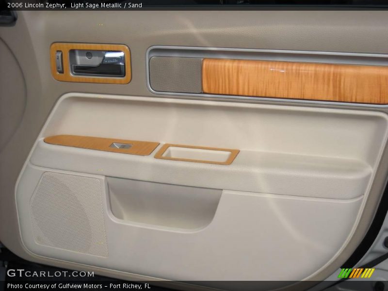 Light Sage Metallic / Sand 2006 Lincoln Zephyr