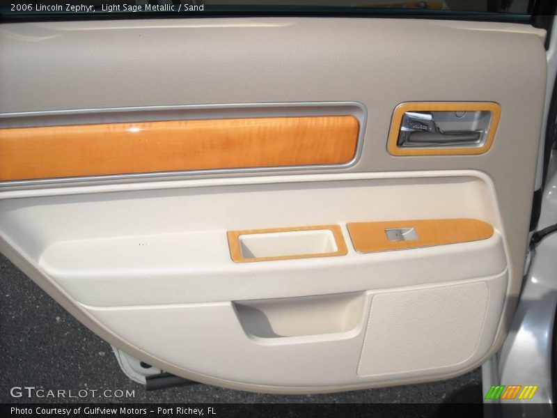 Light Sage Metallic / Sand 2006 Lincoln Zephyr