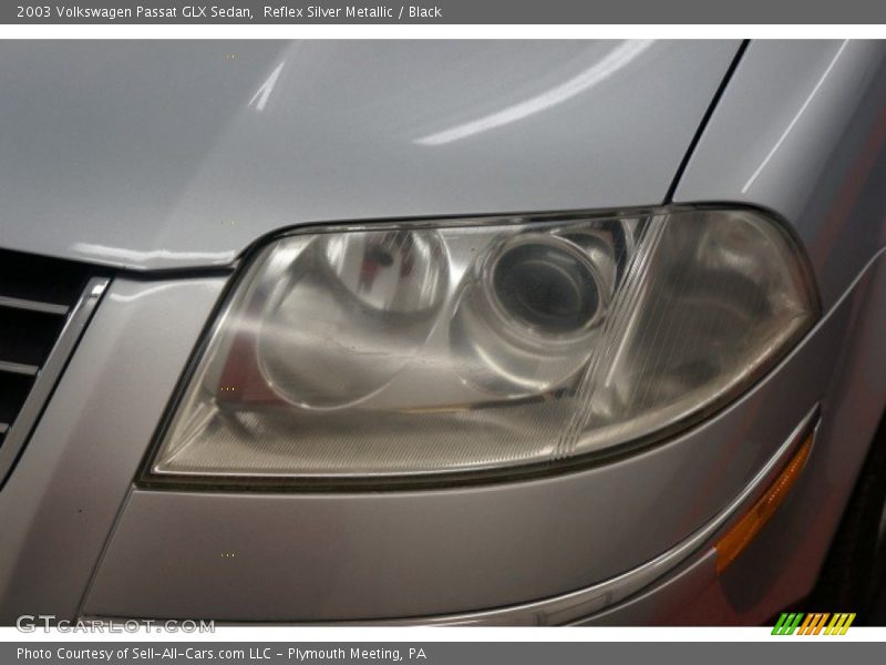 Reflex Silver Metallic / Black 2003 Volkswagen Passat GLX Sedan
